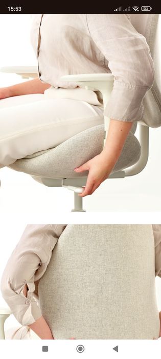 Fotel,Krzesło biurowe Ikea Hattefiall