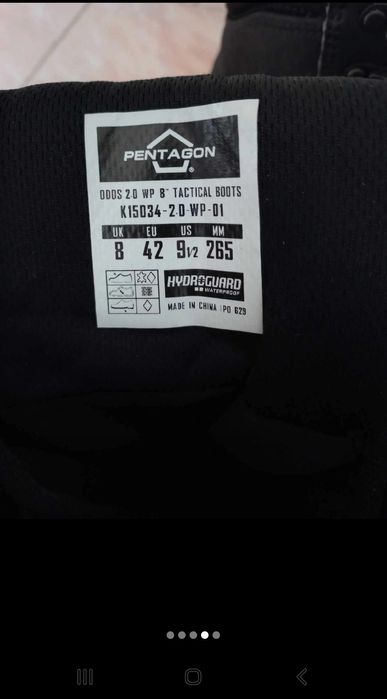 Buty męskie Pentagon