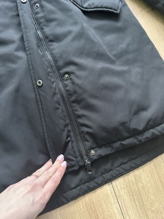 Stylowa parka z naturalnym futrem