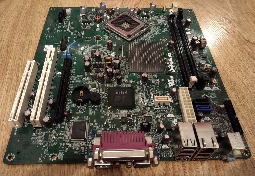 płyta główna, chłodzenie części Dell Optiplex 380