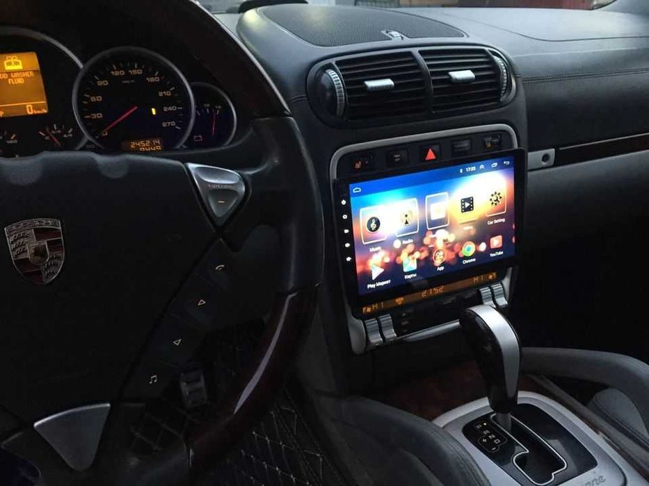 Radio Android Ecra 9 polegadas touchscreen GPS WiFi Carplay