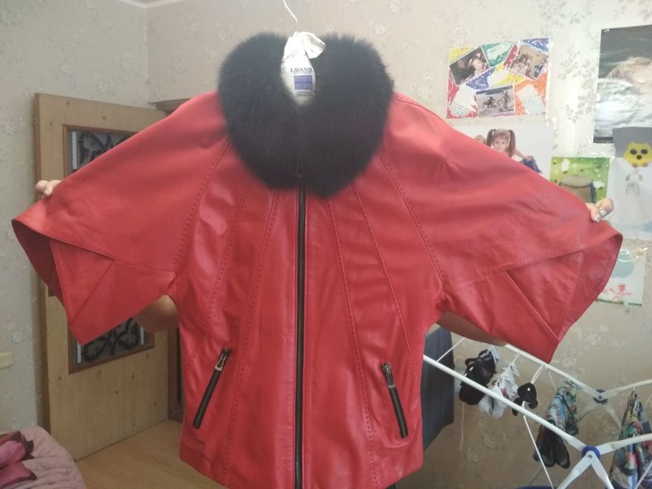 Продам турецкую кожаную куртку