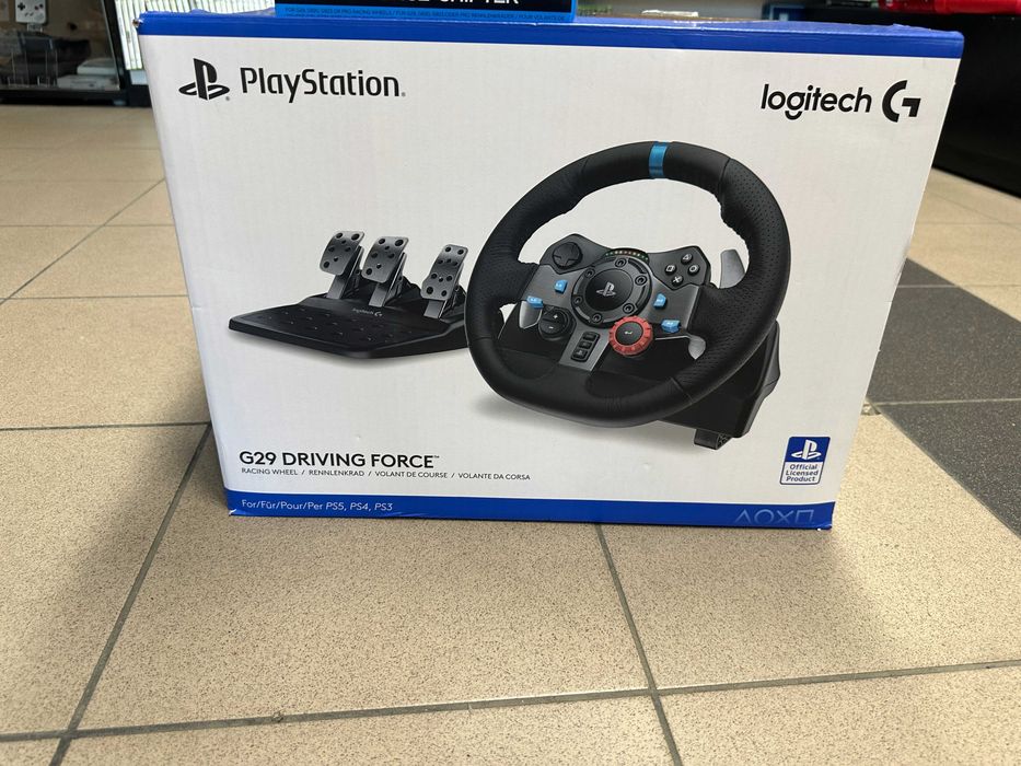 Kierownica Logitech G29+ Shifter|PS3,PS4,PS5,PC