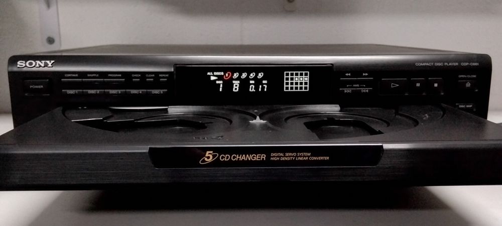 SONY leitor de cd CDP-C661