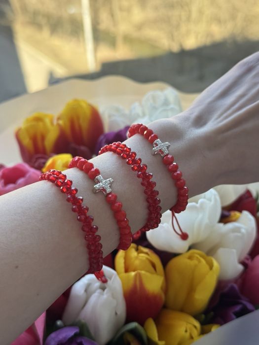 Браслети з чеського хрусталю