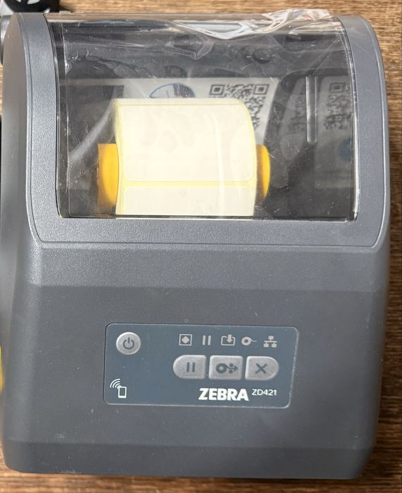 Drukarka do etykiet termiczna Zebra ZD421 jak nowa !