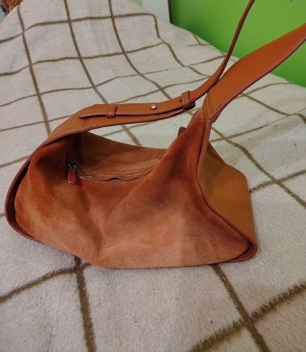 Сумка, жіноча, натуральна шкіра.