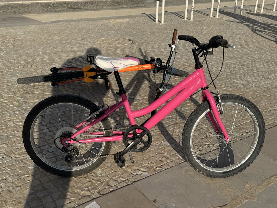 Bicicleta criança em estado novo