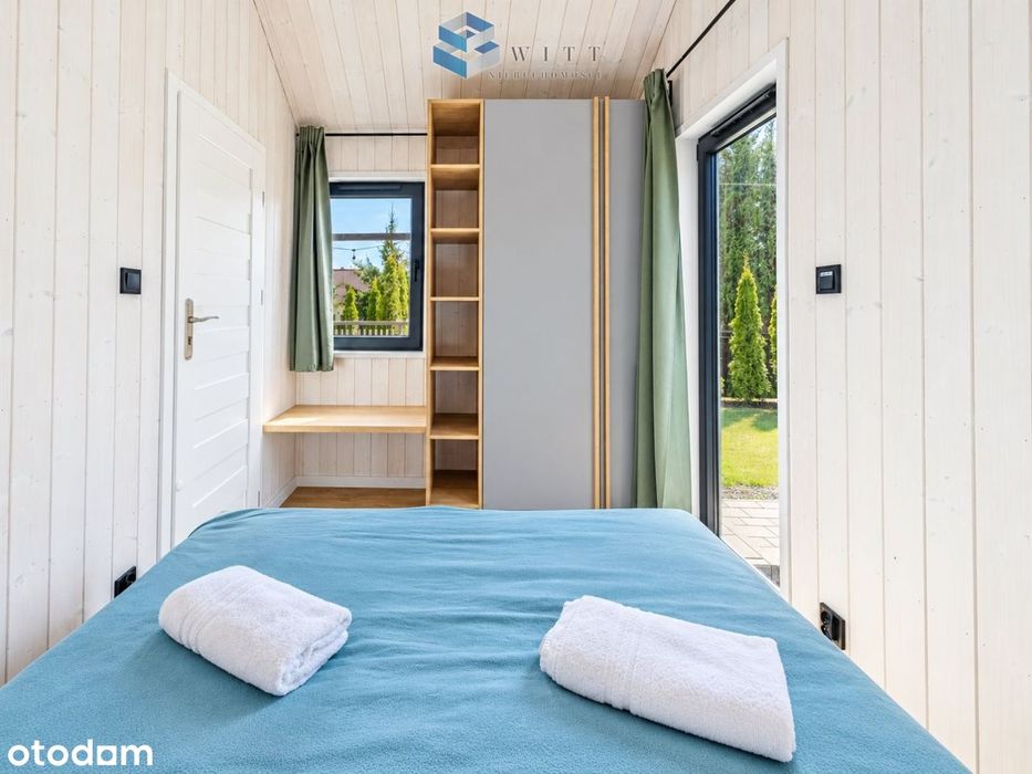 Wynki | 3 domki z działką | Sauna |