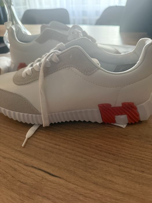 Buty hermes biale
