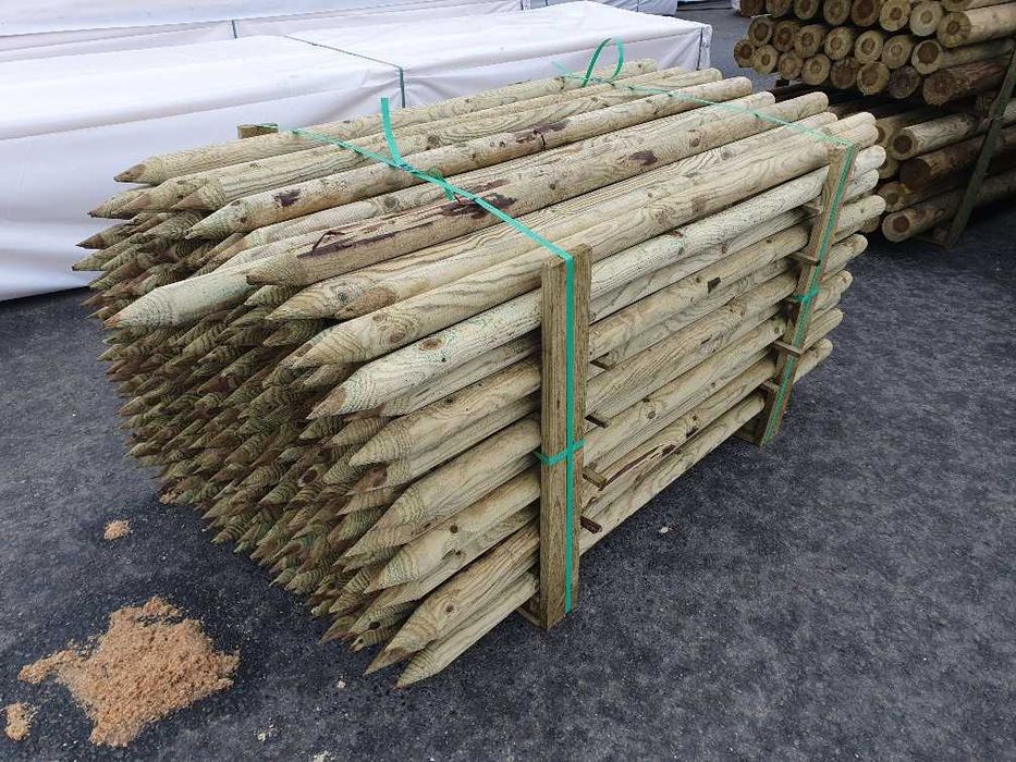 Palik do drzewek impregnowany  fi 6cm 58-573 Piechowice
