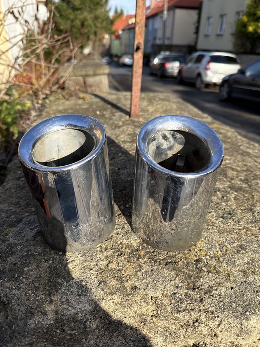 Końcówki wydechu BMW X3, X4 G01,G02 oryginał komplet