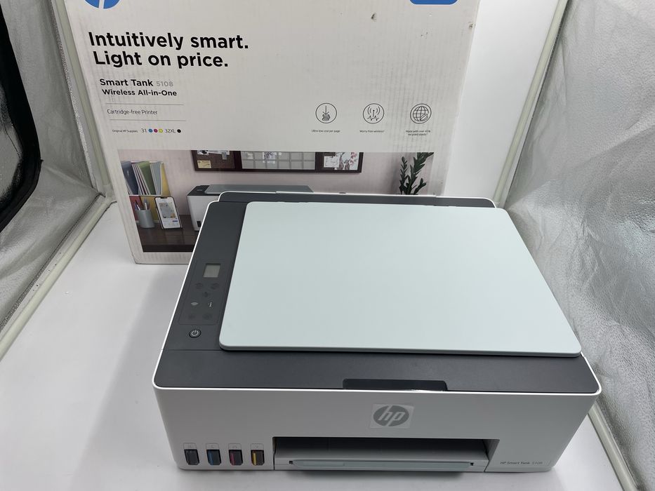 Drukarka HP Smart Tank 5108 rozlany tusz.