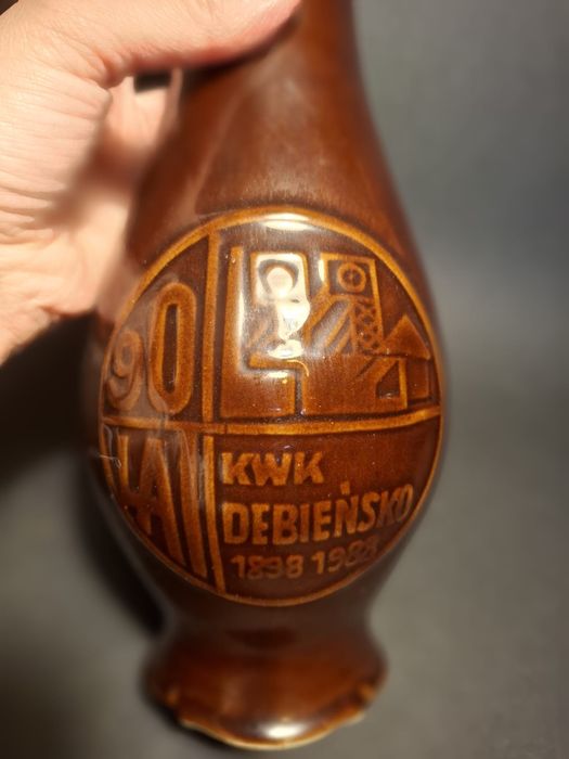 Wazon reklamowy ceramiczny kwk Dębieńsko