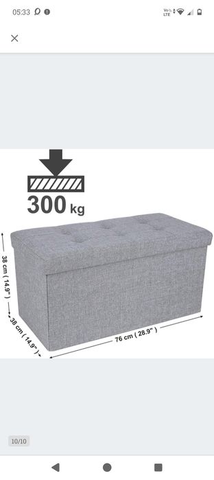 Pufa podnozek Sóngmics