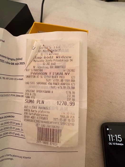 Poco X7 Stan Bardzo Dobry