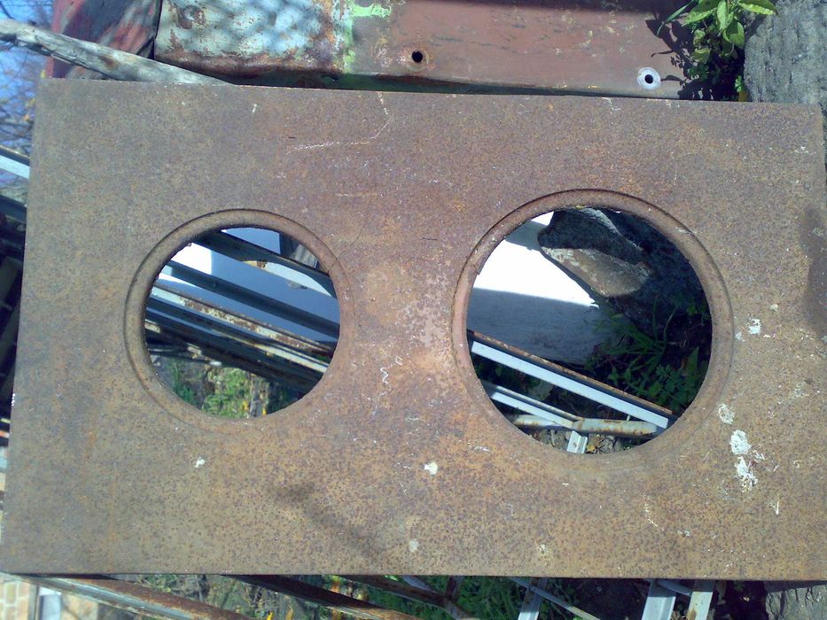 Плита печная.чугунная.  в грубу.печь до 30 кг.710-410 .10мм толщина.