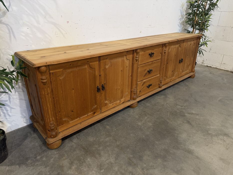 Piękna duża sosnowa komoda lite drewno super stan dowóz wysyłka