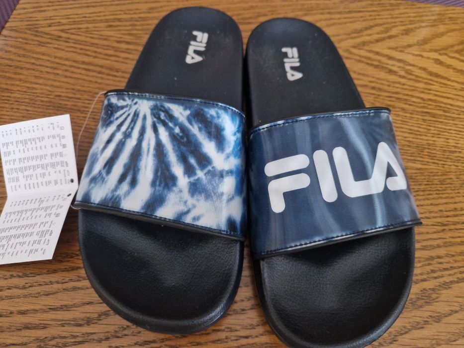 Fila klapki meskie/ chłopięce rozm. 40 nowe opalizujące