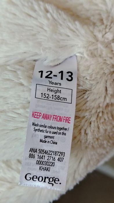 Парка ( куртка) зимова George для дівчинки на зріст 140-146 см