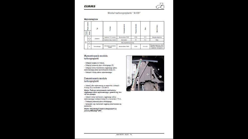 CLAAS , FORD , FIAT , CASE instrukcje napraw, serwisowe PROMOCJA!