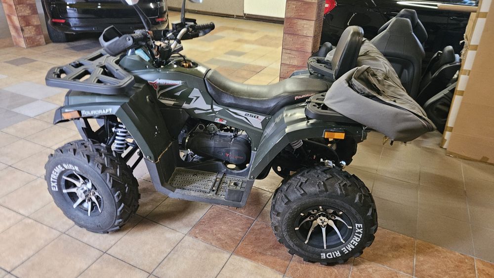 Quad 250cm mały przebieg ledy