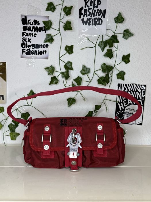 George Gina Lucy GGL ггл Lili Putania червона сумка