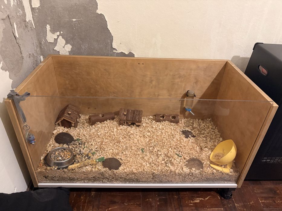 Terrario para hamster ou outros roedores