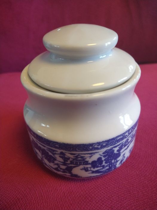 Cukiernica ceramiczna fajans PRL