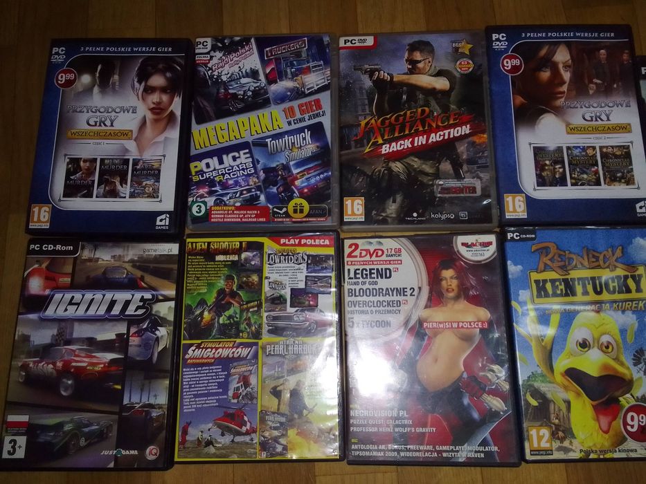 Gry na PC wyścigi/przygodowe