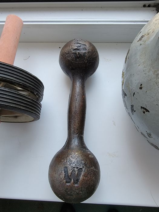 Гантели, для тяжелой атлетики , ролик гимнастический для преса и спины