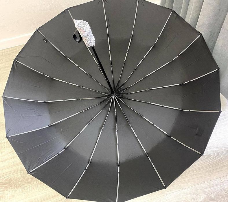 Мужской зонт "Silver Rain" (16 спиц, автомат)