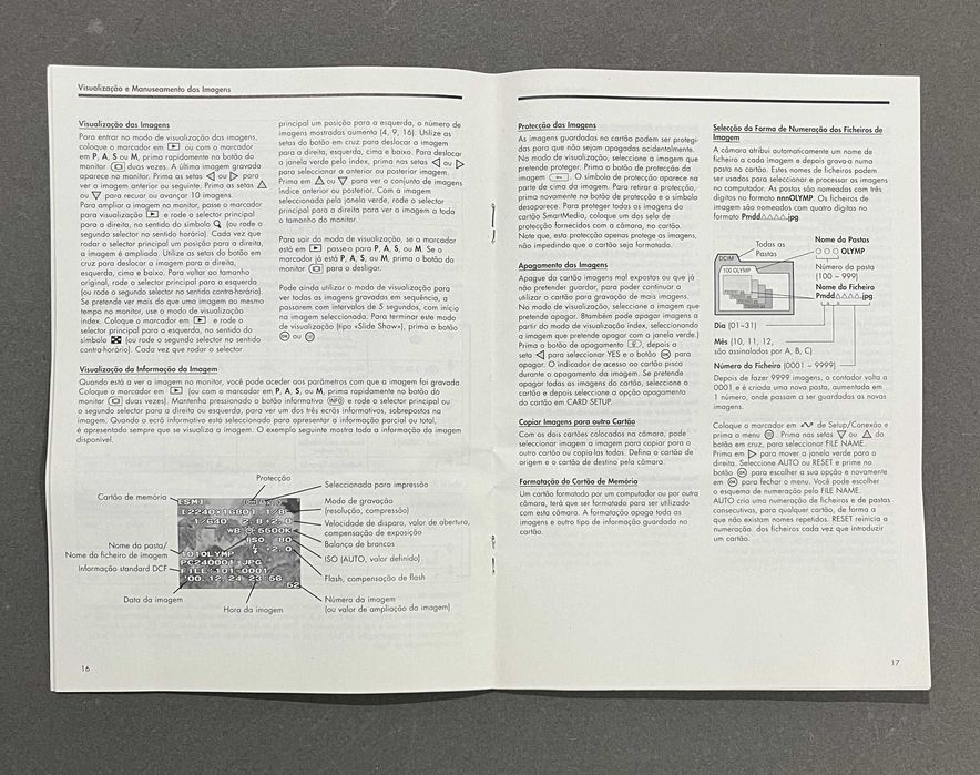 Manual Olympus camedia E-10