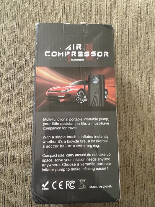 Compressor de ar para pneus novo!