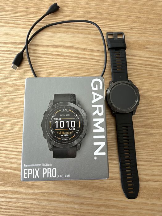 Garmin Epix Pro Gen 2 51mm, stan bdb, komplet na gwarancji