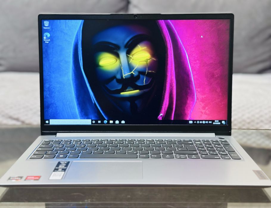 Lenovo 15/FHD/IPS/Ryzen 5 5500U/4.0 GHz/8 ГБ/SSD 128/Radeon Graphics