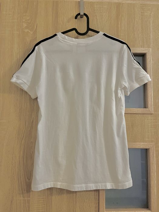 Bluzka koszulka T-shirt Adidas z paskami nieużywana bez metki