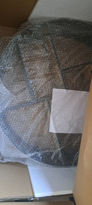 Pólka ścienna Nemo 69 cm okrągła czarna