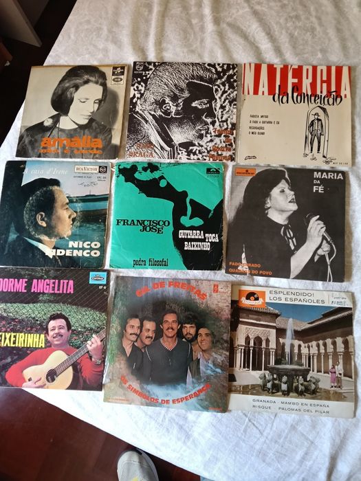 Vários singles em vinyl,  Fado etc...