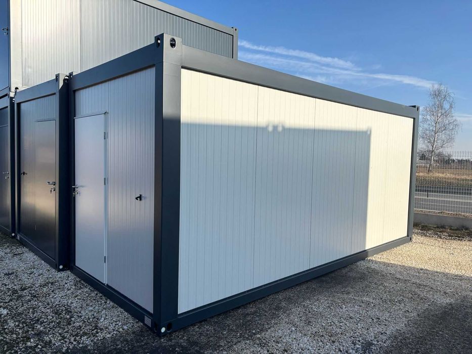 Kontener Socjalny NOWY Mieszkalny Biurowy Działka + Transport HDS