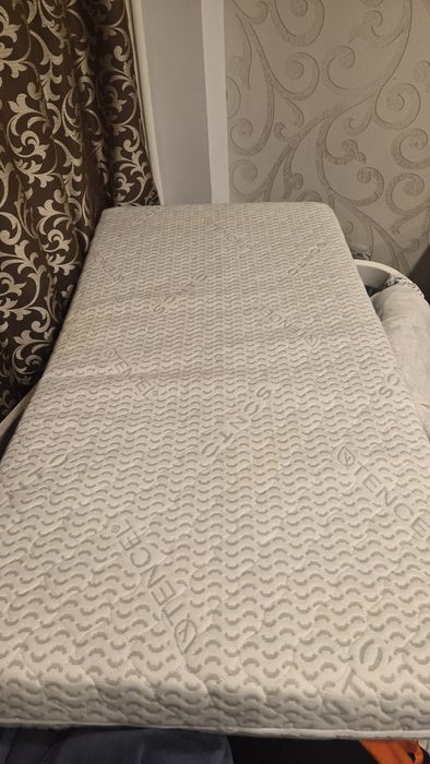 Дитяче ліжко Монако ТМ ВЕРЕС, маятник, матрас, комод з пеленатором