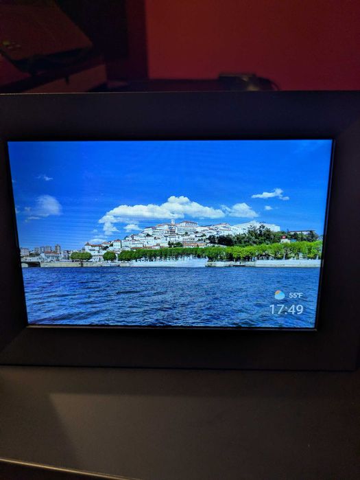 Moldura digital 8 polegadas ecrã táctil IPS HD (Nunca usado - PVP €60
