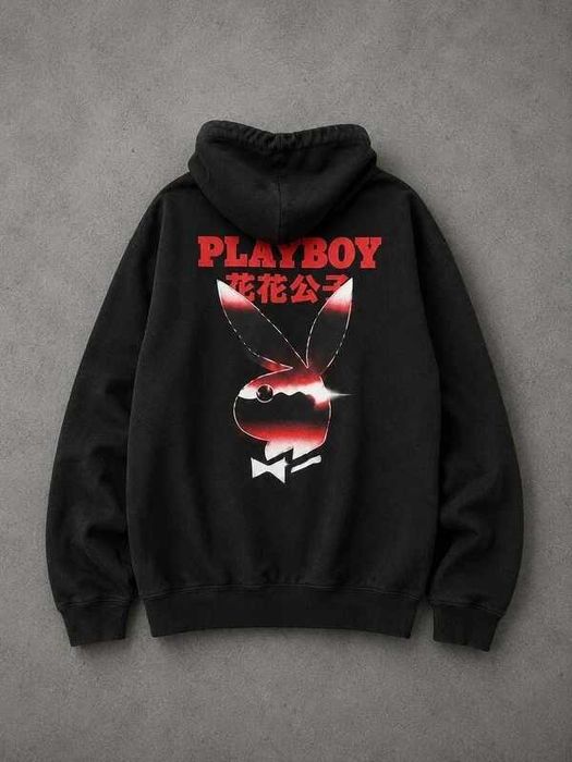 Bluza z kapturem Playboy L Y2K