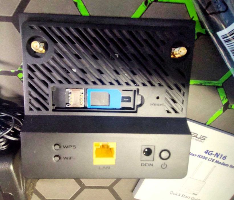 ТЕРМІНОВО! 4G/LTE Роутер ASUS 4G-N16 Новий!