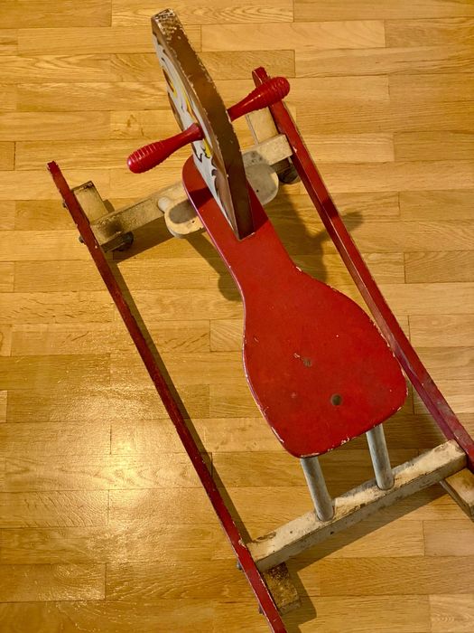 Cavalinho de madeira vintage