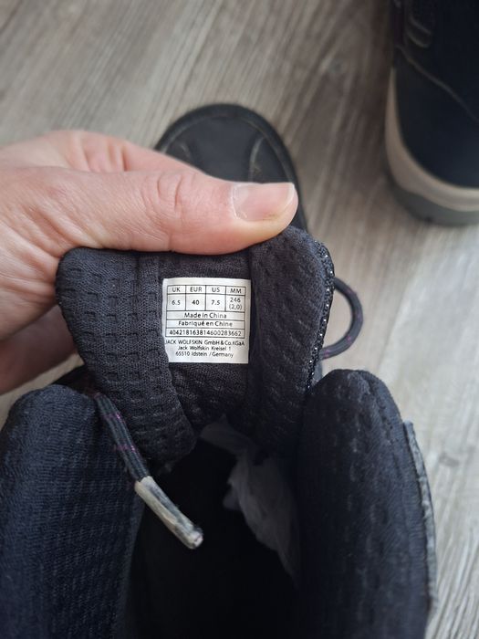 Buty trekkingowe outdoor 40 Jack Wolfskin
