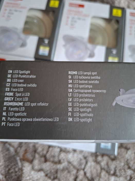 Punktowe oprawy oświetleniowe LED 10szt/
