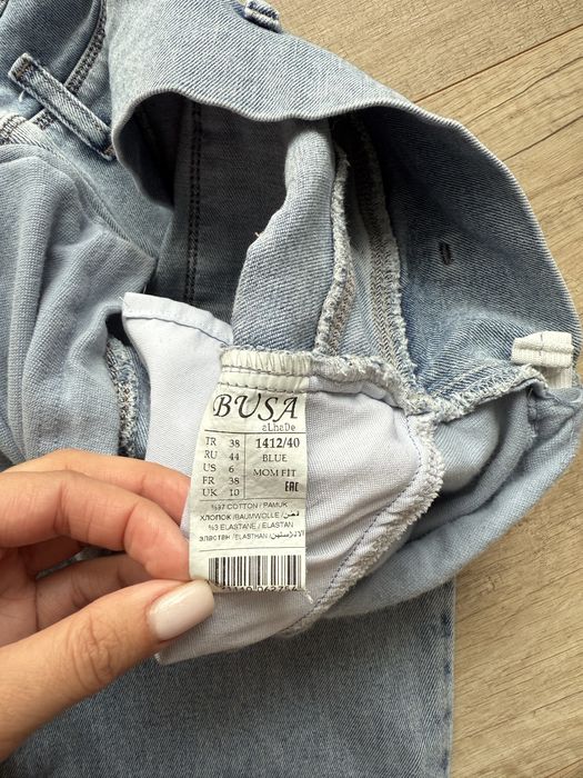 Джинси для вагітних, модель Mom fit, розмір 38/40