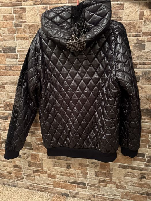 Тепла жіноча курточка турецького виробництва 48р