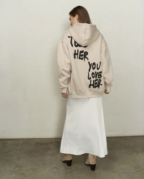 худи свитшот на флисе с утеплением